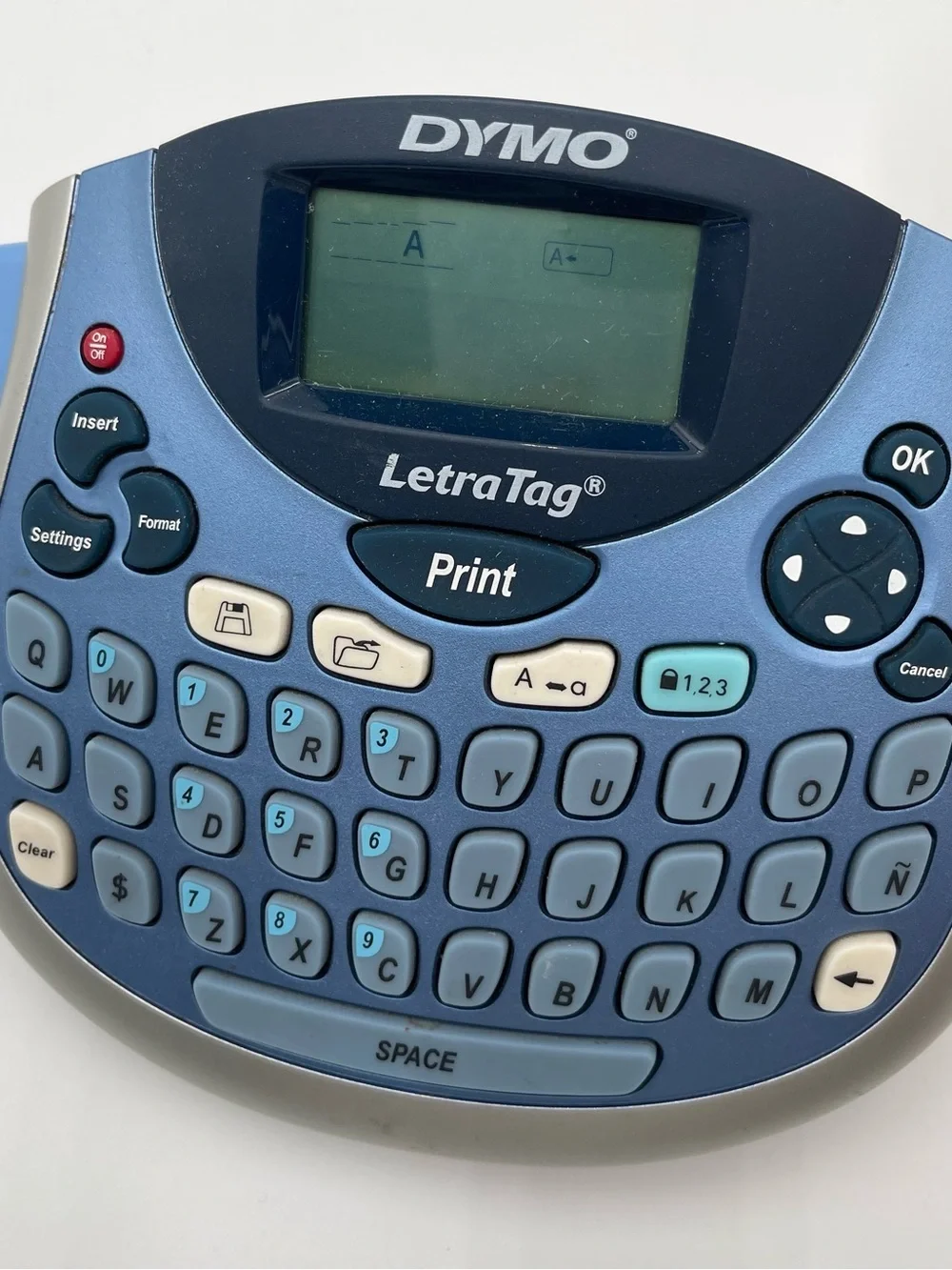 DYMO LetraTag LT-100T Label Maker Portable *No AC Adapter* Works Office